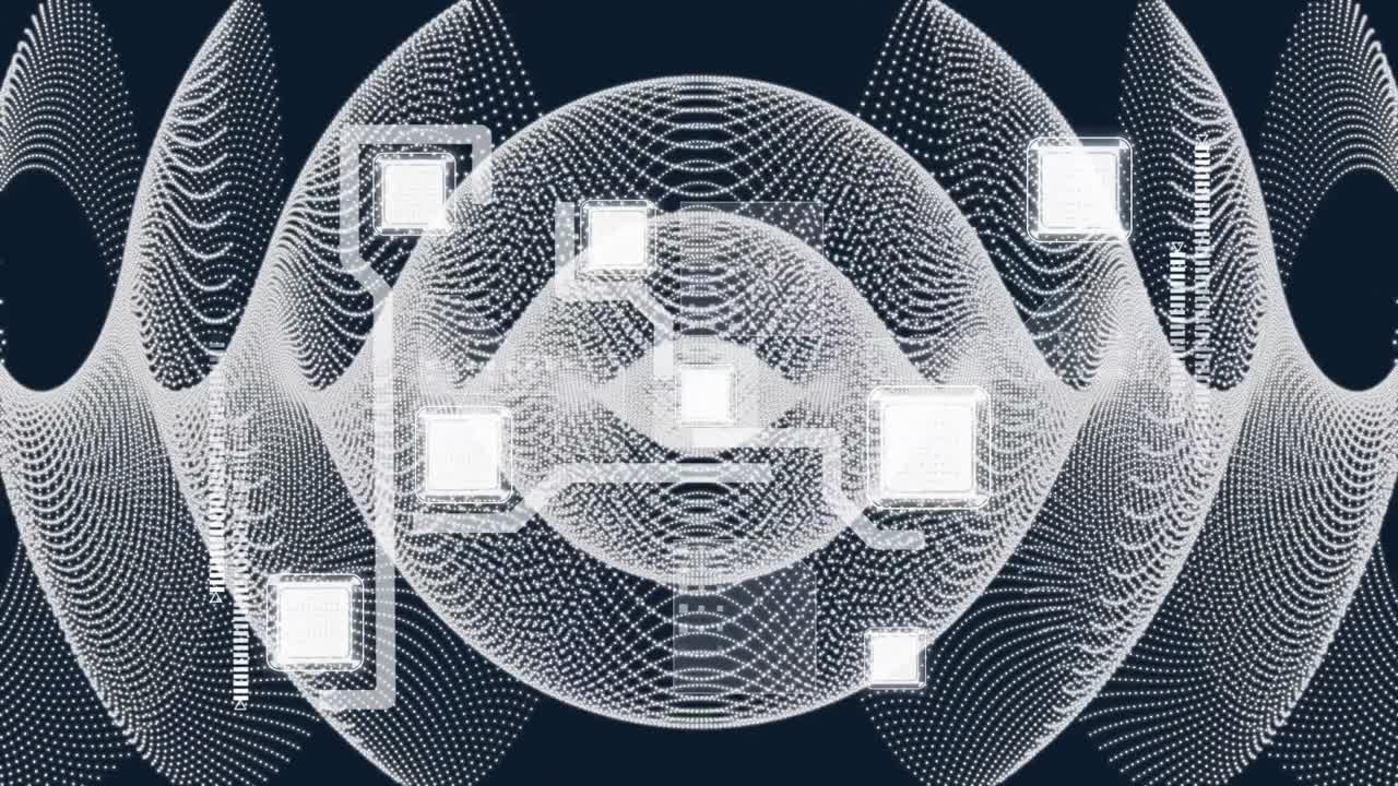 animación de los enlaces blancos de las conexiones