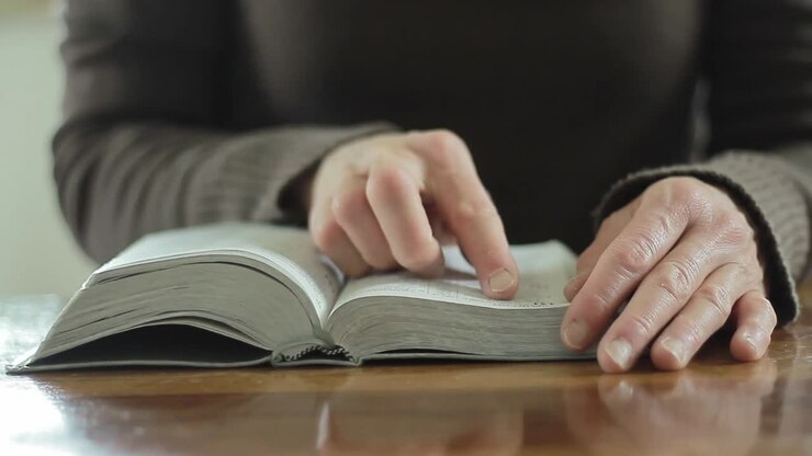 Person Reading a Book