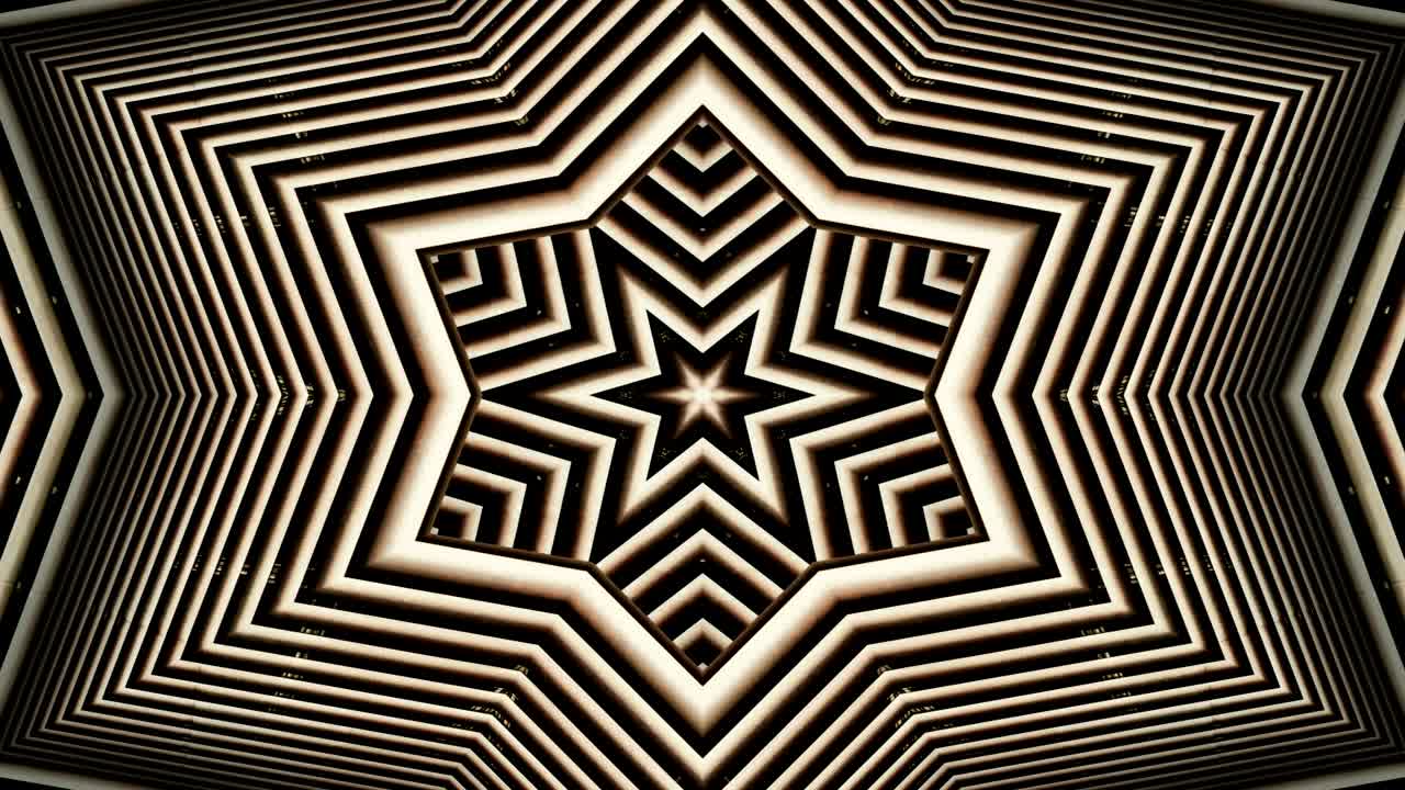 patrón kaleidoscópico abstracto