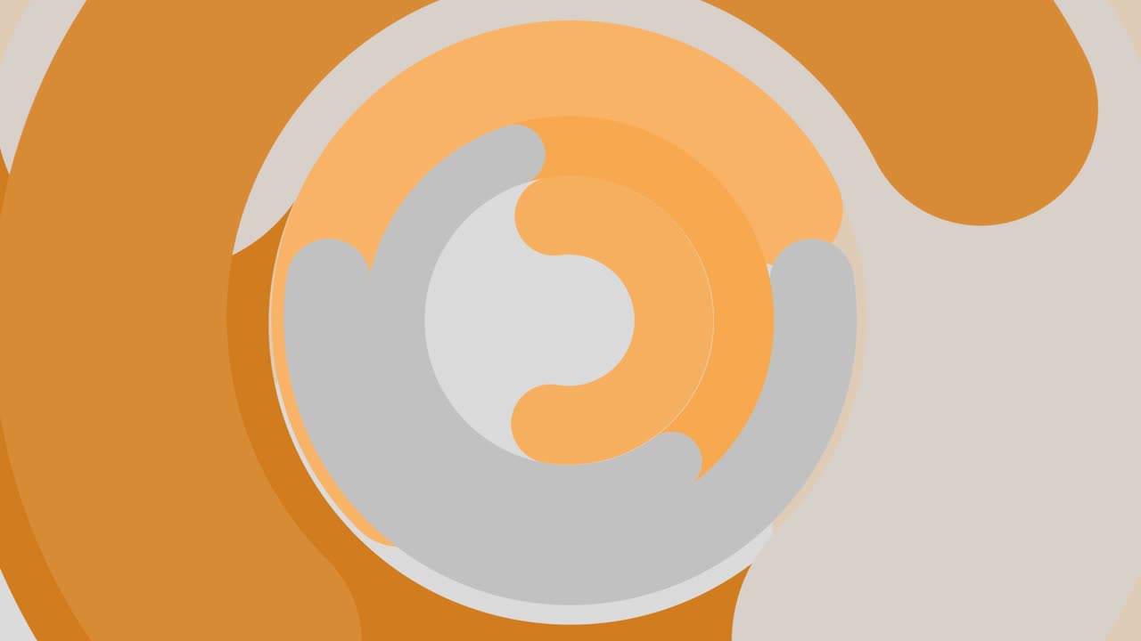 Radial Shape Background Yellow