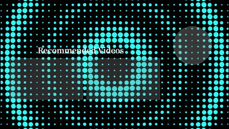 dot circular wave motion end card ending screen motion graphics