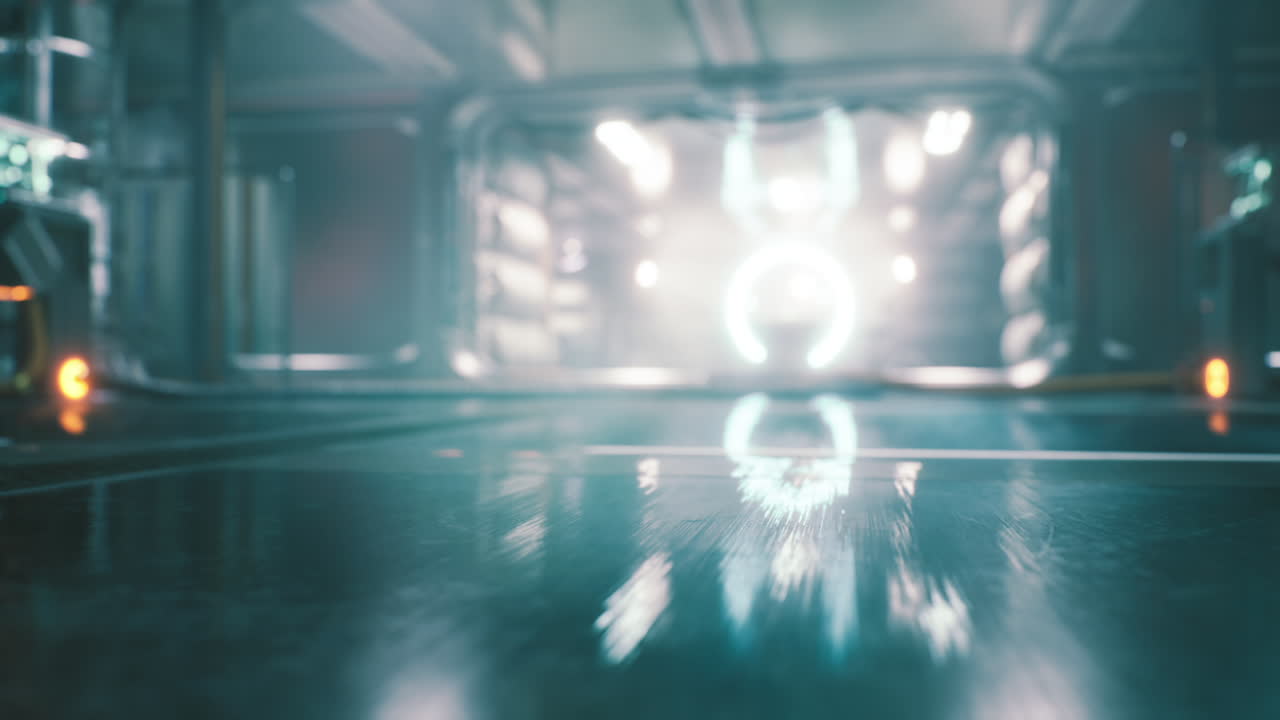 Innovative laboratory interior with advanced technology and bright illumination