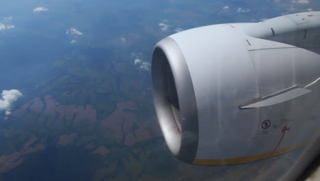 vista del avión desde la ventana