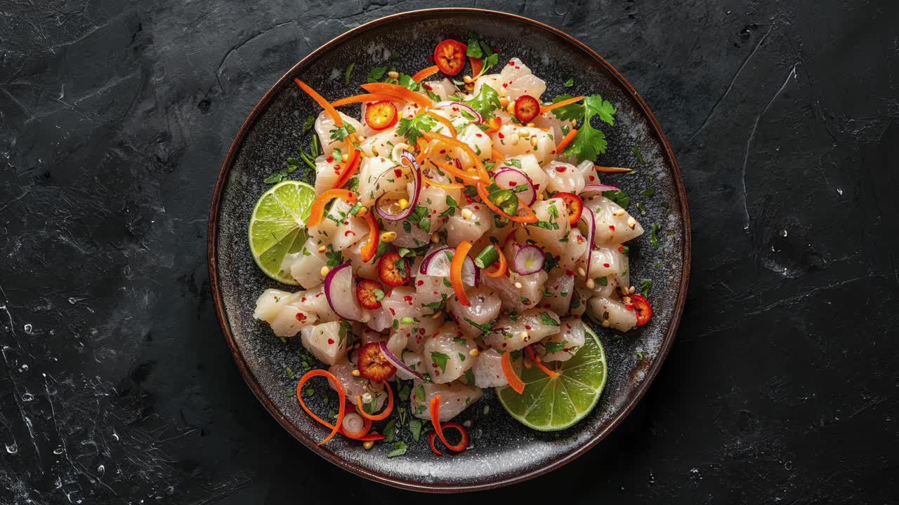 ceviche peruano: un delicioso y refrescante plato de mariscos