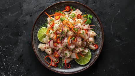 peruvian ceviche: a delicious and refreshing seafood dish