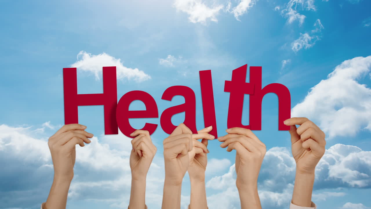 건강을 지키는 손