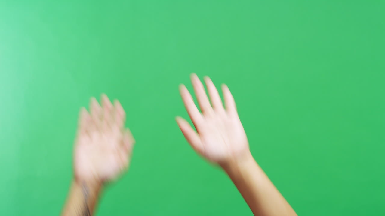 Raise your hands if you're happy!