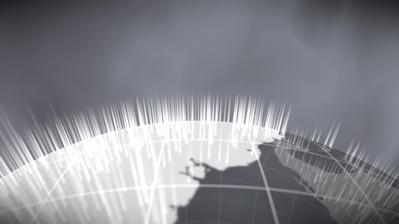 세계 뉴스 배경 배경 지구 행성 4k