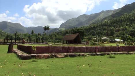 centro cultural, taipivai, nuku hiva, islas marquesas, polinesia francesa