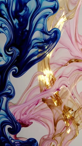 abstract ink flow art