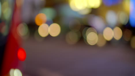 Luces-de-coche-Bokeh-en-Piccadilly-Circus