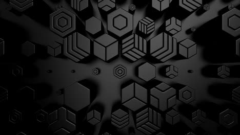 fondo de hexágonos animados