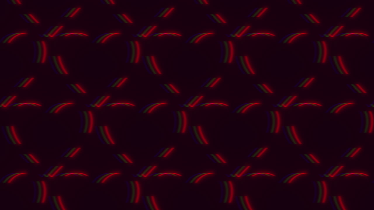 Vibrant zigzag pattern intriguing red lines in abstract design