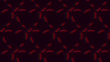 Patrón-De-Zigzag-Vibrante-Con-Líneas-Rojas-Intrigantes-En-Diseño-Abstracto