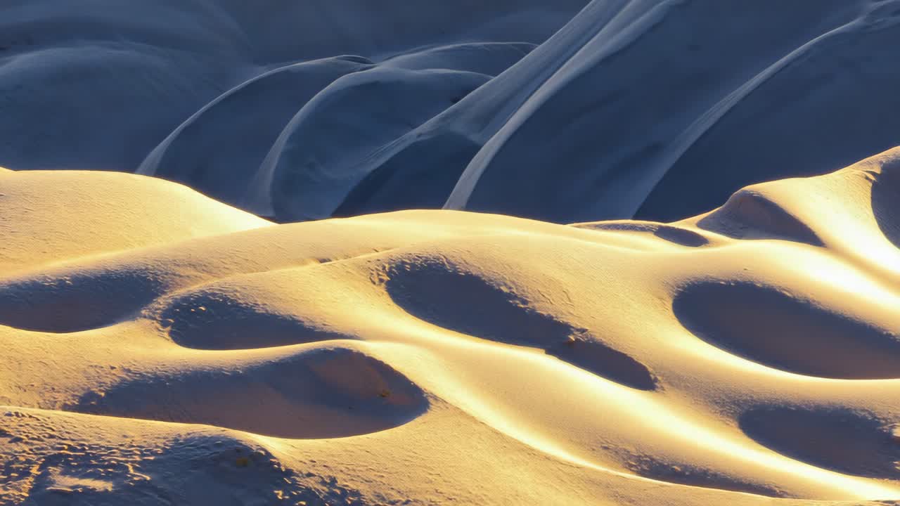 Abstract Sand Dunes Landscape