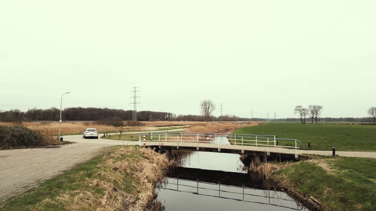 Rural Road Bridge over Canal