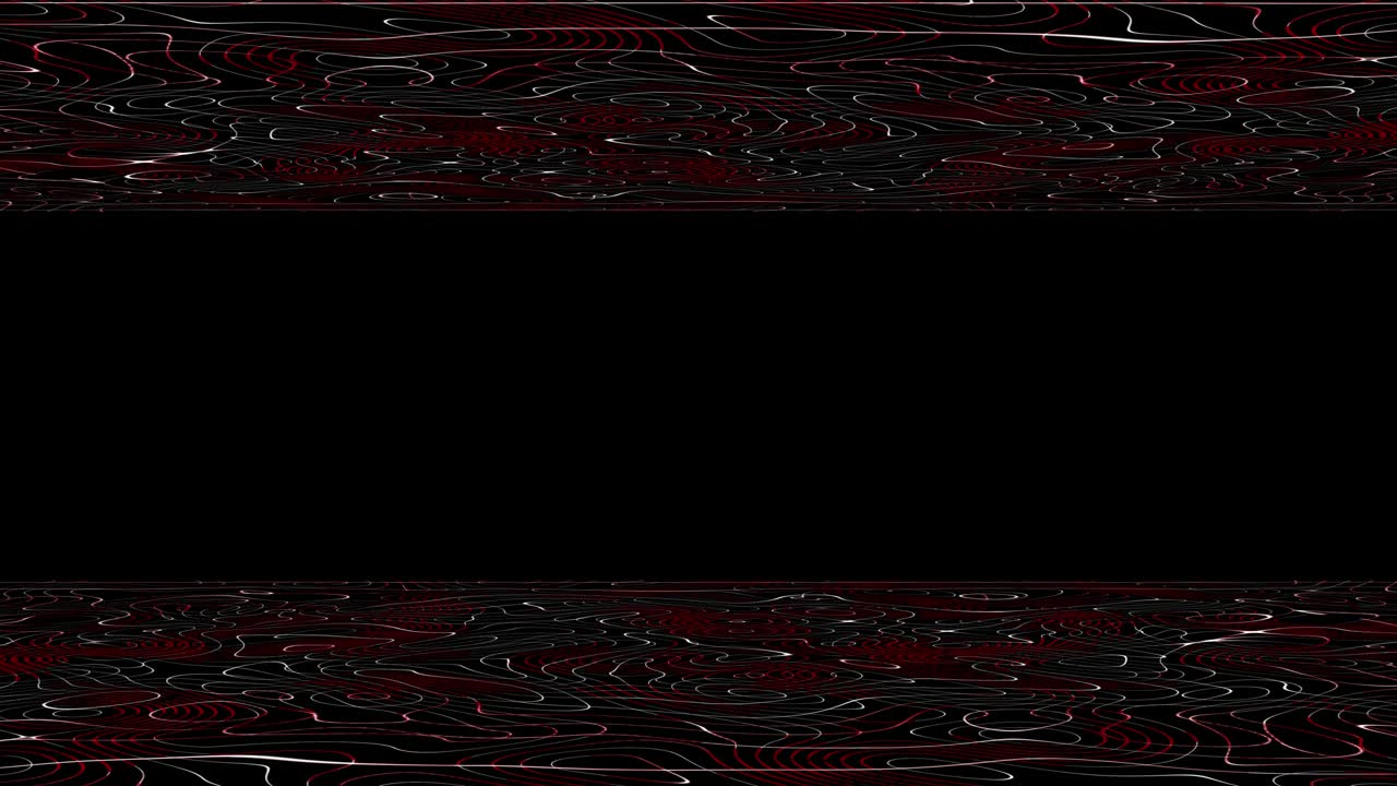 4k 해상도 관점 그리드 기술 배경, 와이어 프레임 바닥과 천장, 디지털 기술 배경 - 동적 레트로 배경 - 루프 가능 - 4k 박스 배경 - 모션 레트로 다채로운 선 추상적인 배경 - 빨간 배경