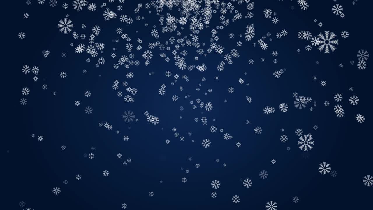 Christmas Snowflake Background