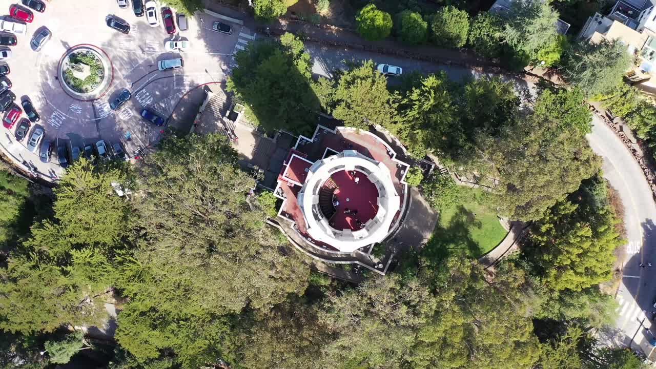 코이트 타워, 샌프란시스코 전신 언덕, 캘리포니아