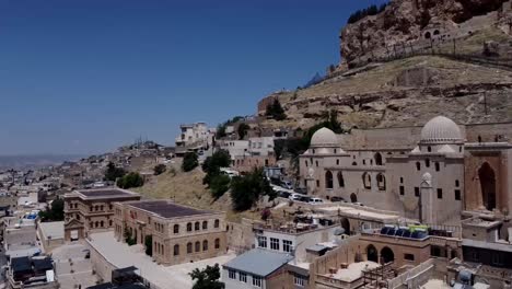 mardin, turkey, cinematic places and people activities - street view -  the zinciriye madrasa dji 4k