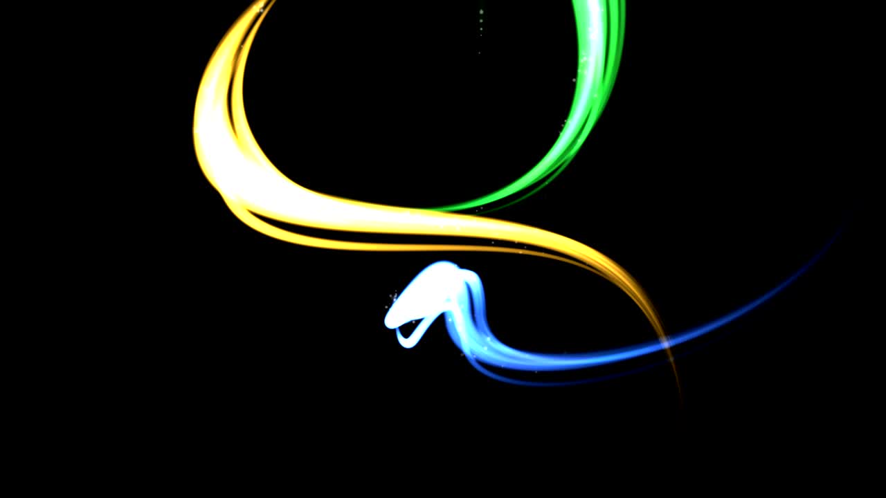 검은 바탕에 춤을 추는 줄