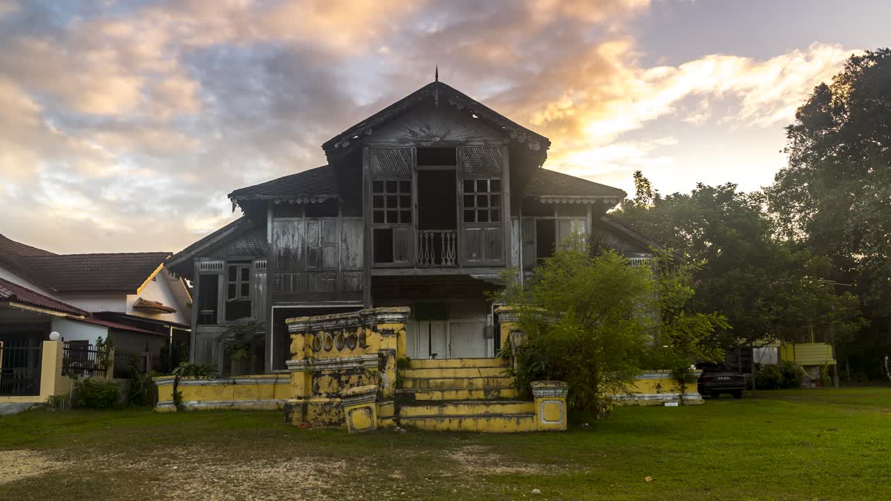 Old Bukit Chandan mansions called Baitul Anor at Kuala Kangsar, Perak Malaysia