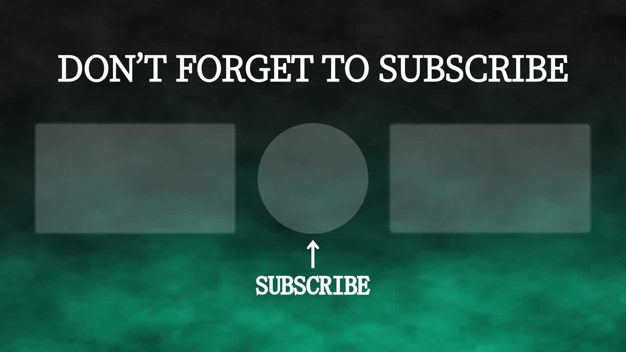 humo cg tarjeta final pantalla final gráficos de movimiento