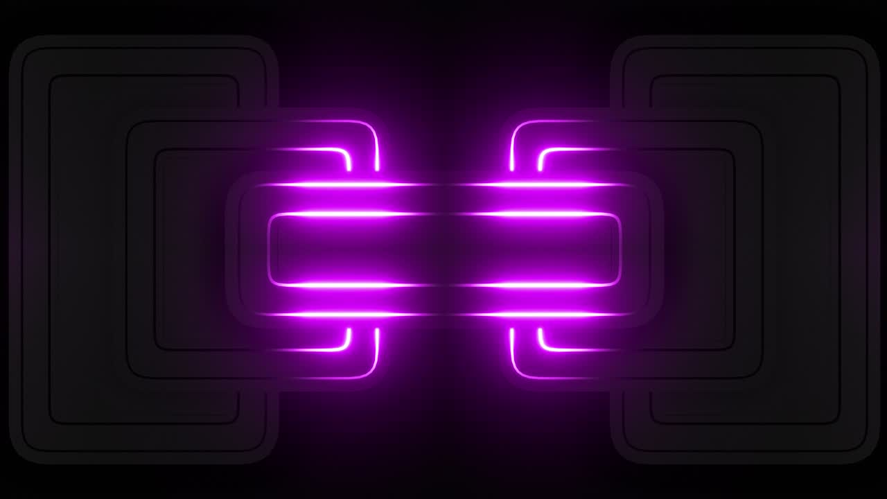 fondo abstracto geométrico de neón púrpura