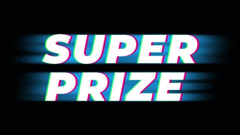 super prize promotion graphics
