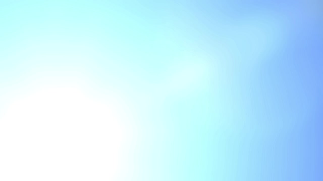 Transizione dinamica blu con fuoriuscita di luce e lens flare su sfondo nero