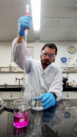careful measurement with erlenmeyer flask
