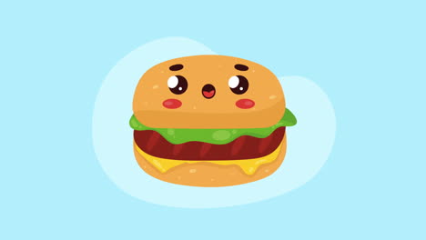 kawaii burger