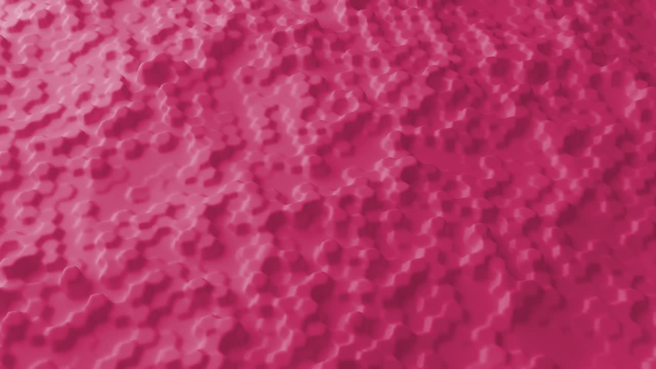 Abstract background with purple pimples. Foam surface concept. Dotted backdrop. Modern background template for documents, reports and presentations. Seamless loop 3d animation of 4K