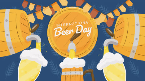international beer day celebration