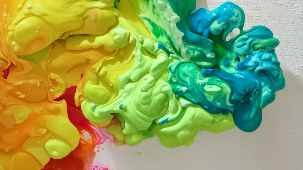 색 배경에 몇 줄이 있습니다.