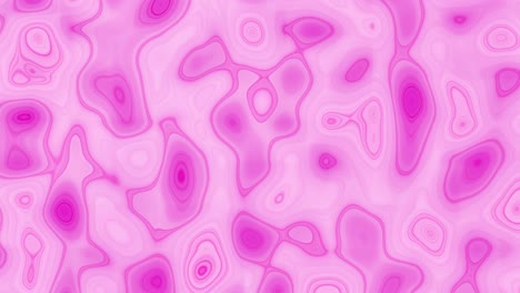 pink and white animated abstract background with moving round shapes. geometric footage with abstract ripple effect. motion design pattern, seamless loop.