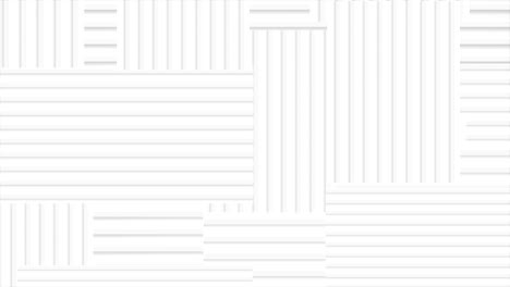 animación de video geométrica abstracta con rayas de tecnología gris