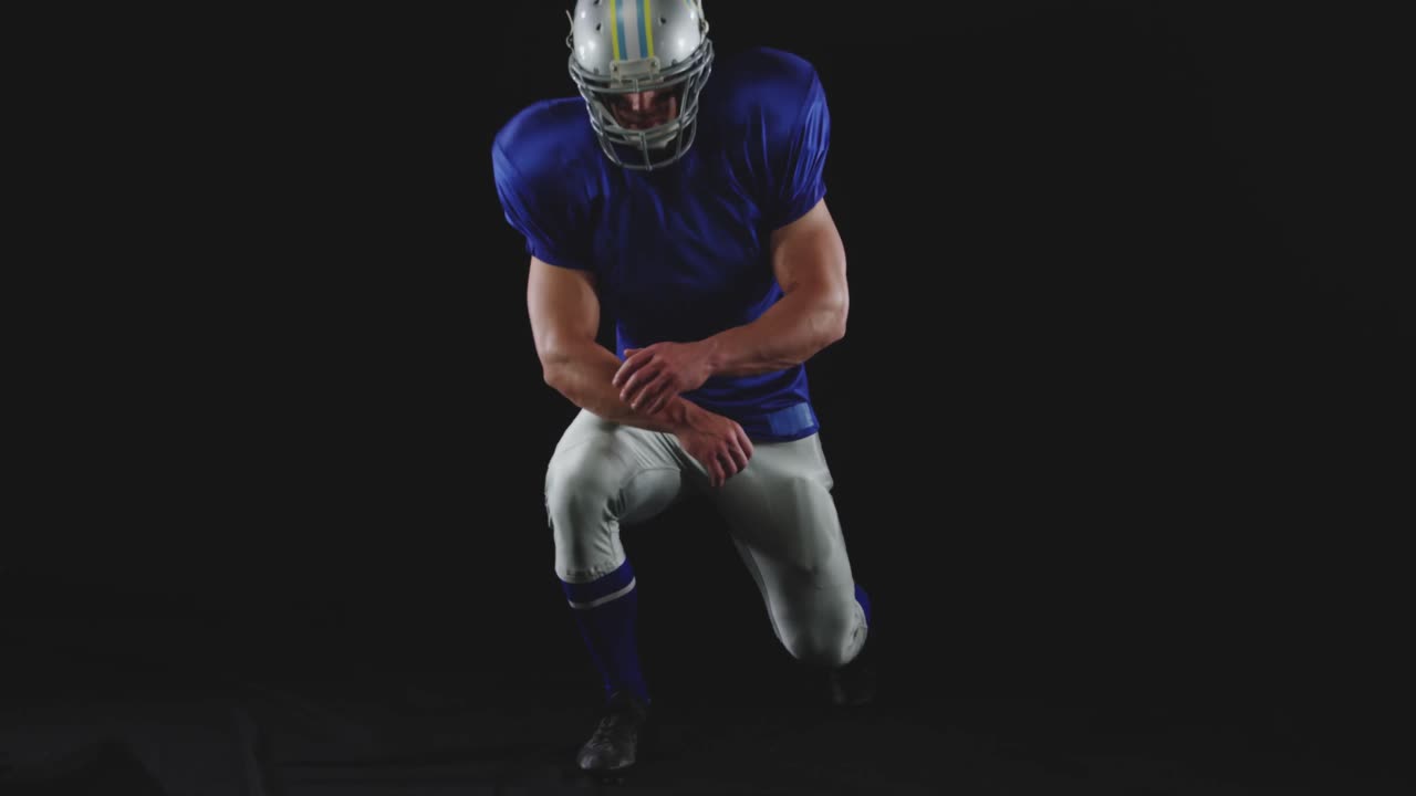 American football player