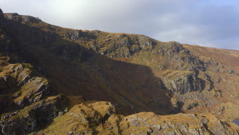 Stunning-aerial-footage,-The-Gap-of-Dunloe,-Co-Kerry,-Ireland