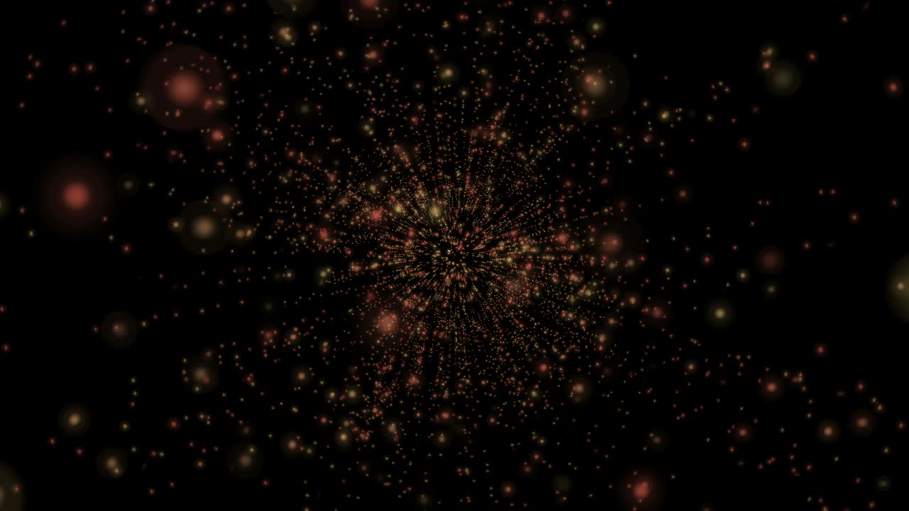 Abstract Particles Galaxy Stars