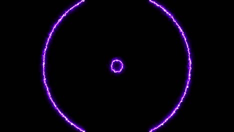 purple wormhole circle energy overlay effect loop