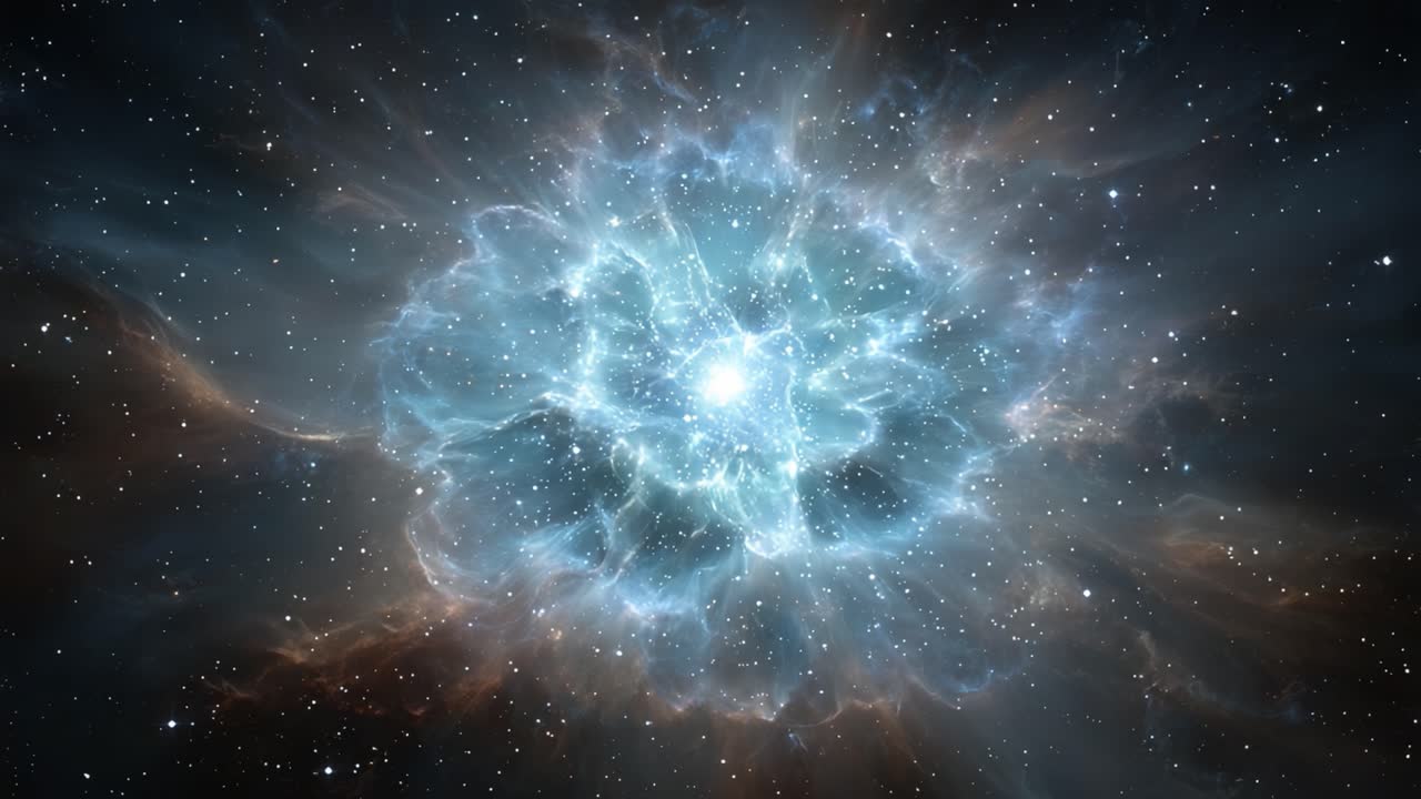 Una Magnifica Nebulosa Cosmica: La Vibrante Espansione di Luce Stellare e Gas nel Cuore dell'Universo Catturata con Dettagli e Colori Mozzafiato