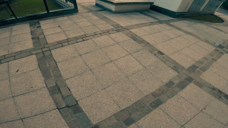 urban parkour and paving