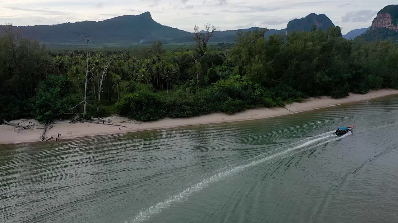 the beautiful lipe beach of the sea in thailand