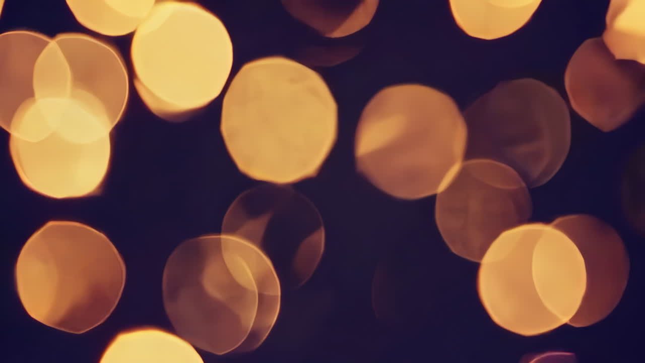 골든 보케 조명