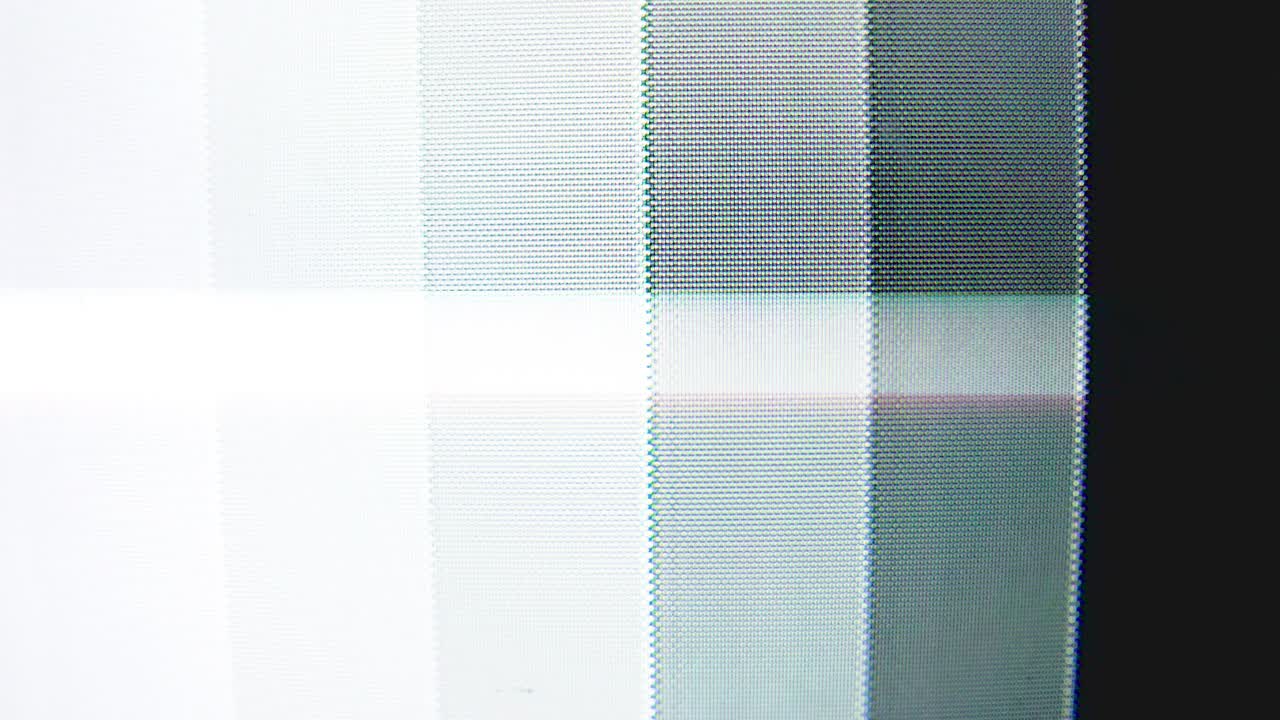 el sonido de la televisión digital parpadea sin señal.. vhs abstracta animación digital analógica televisores más antiguos. daño de video, defecto, ruido del sistema defectuoso, diseño único, mala señal.