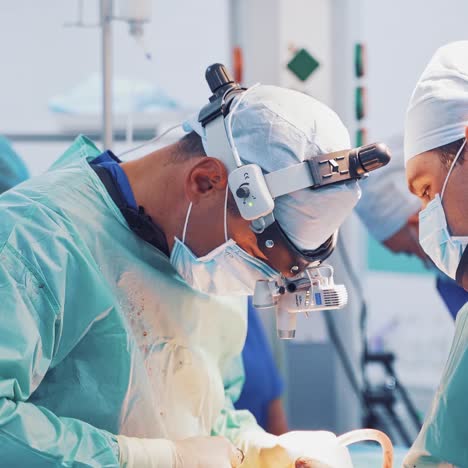 medical team performing