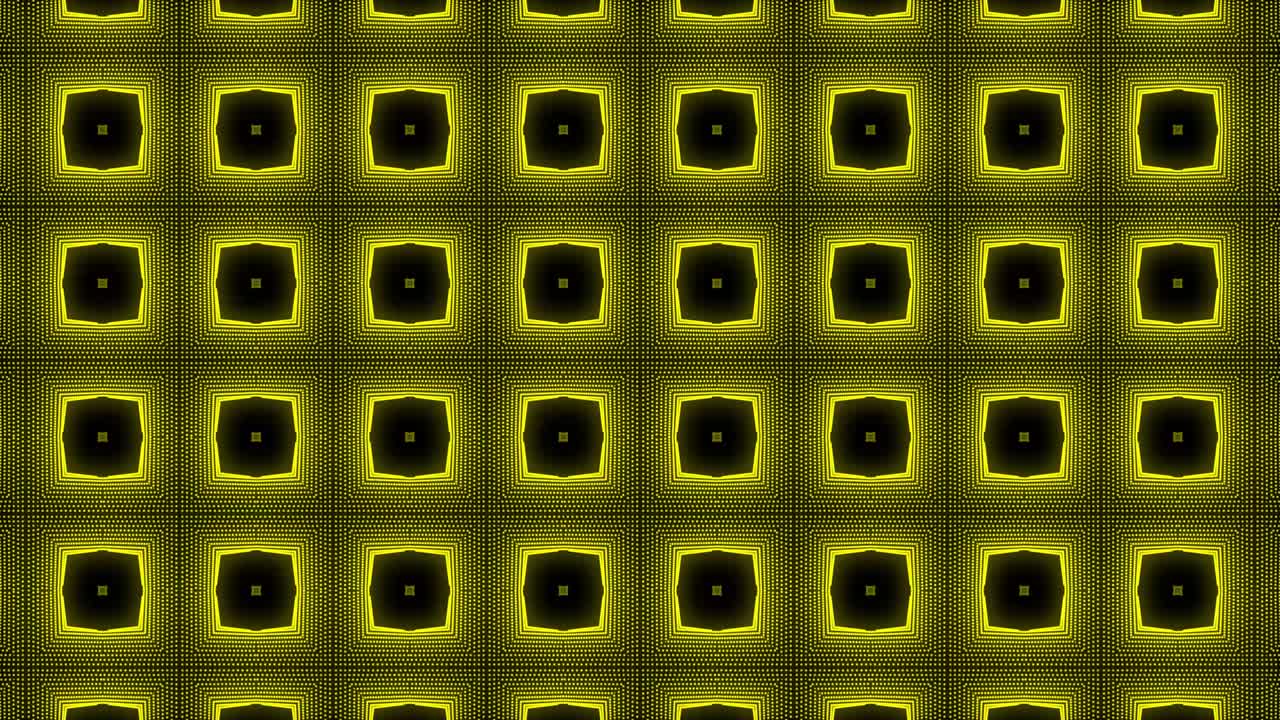 노란색 패턴 고 디자인 애니메이션 모션 그래픽