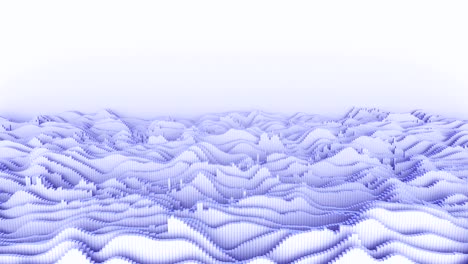 4k formas de onda abstractas con espacio de copia.