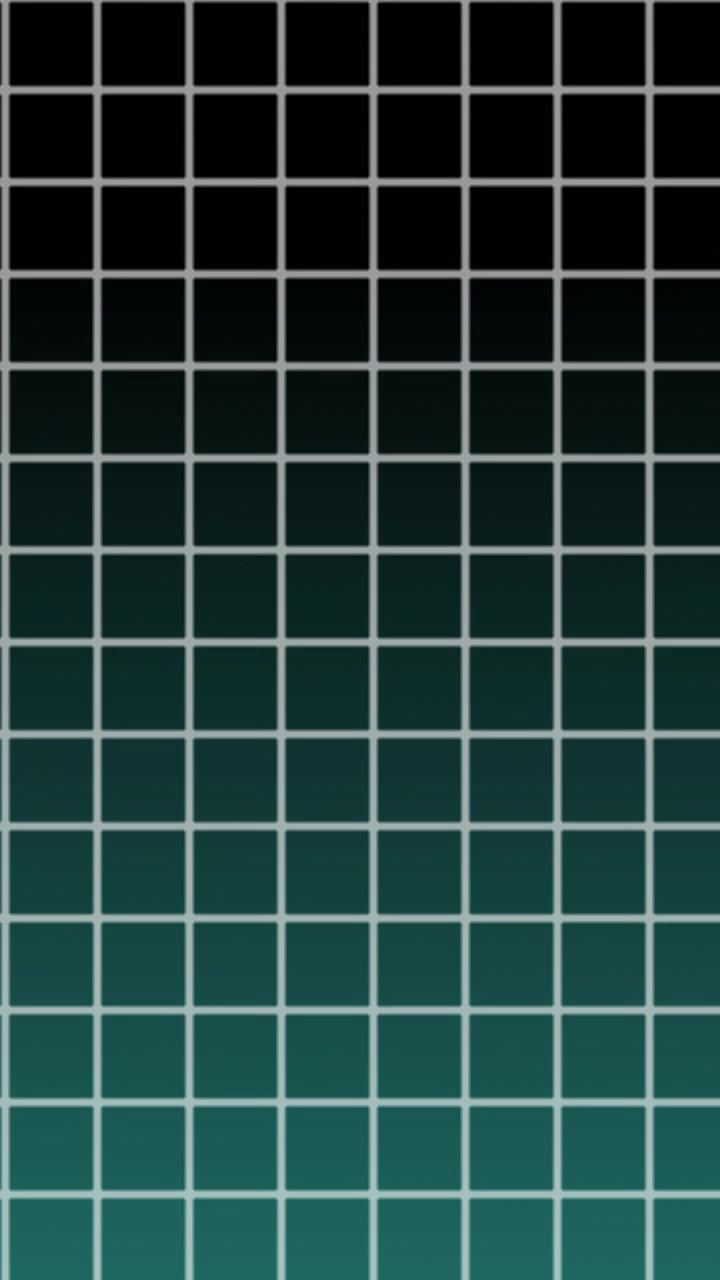 Animated Grid Pattern with Black and Teal Gradient Background